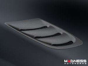 Alfa Romeo Stelvio Hood Air Vent Trim Kit - Quadrifoglio - Carbon Fiber Alfa Romeo Stelvio Hood Air Vent Trim Kit - Quadrifoglio - Carbon Fiber